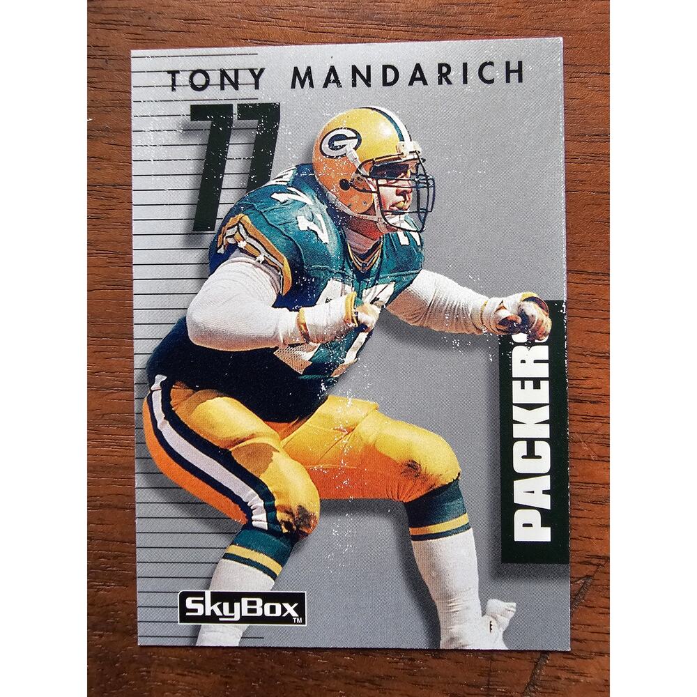 Tony Mandarich 1992 Skybox Primetime #328 - Green Bay Packers - NFL - Fresh Pull